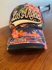 Robin Ruth Las Angeles/L.A. California Floral Baseball Hat Cap Snapback Trucker
