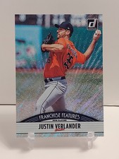 2019 Panini Donruss Baseball Franchise Features JUSTIN VERLANDER / FORREST...