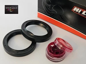 fits: BETA EVO 80 / 125 / 200 / 250 2009-2018 FORK OIL SEALS + GREASE 38X50X8 - Picture 1 of 3