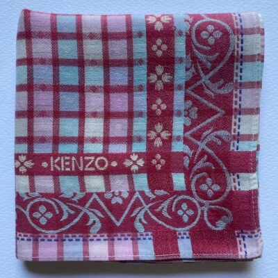 PAÑUELO JAPÓN HOMBRE ARTE CLÁSICO ROSA FLORAL BOLSILLO CUADRADO ALGODÓN 18" B0129 Foto 1 de 3