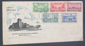 1937 West Point NY USA First Day Cover FDC United States Military Academy - Picture 1 of 2