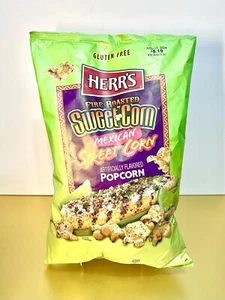 〽️New Herr’s Fire Roasted Sweet Corn Mexican Street Corn Flavored Popcorn 5.25oz - Picture 1 of 2