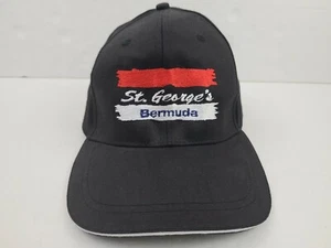 St. George's Bermuda Hat Cap Red White Black Adjustable Strap J Hats - Picture 1 of 7