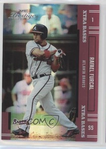 2005 Playoff Prestige Xtra Bases Red /150 Rafael Furcal #1
