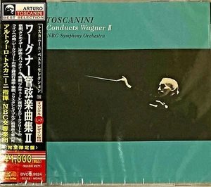 Arturo Toscanini SEALED CD Wagner II Tannhauser, Walkure Japan OBI - Imagen 1 de 2