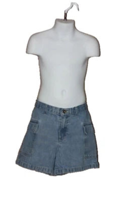 男童 LANDS' END CARGO 牛仔短裤-尺寸:8 J&J — 第 1/4 张图片