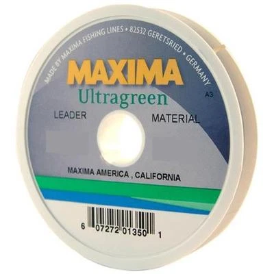 Maxima Leader Wheel 2 3 4 5 6 or 8 Lb Fishing Line Ultragreen Choice of Weight - Image 1 of 2