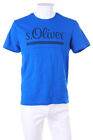 s.Oliver T-Shirt Logo Print L indigoblau