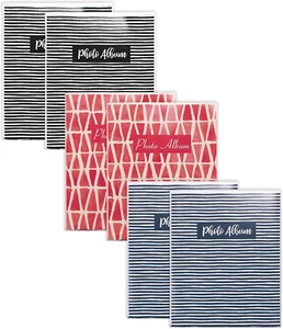 36 Photo Mini Photo Album, 4 X 6 Inch, Flexible Cover with Removable, Pack of 6 - Picture 1 of 12