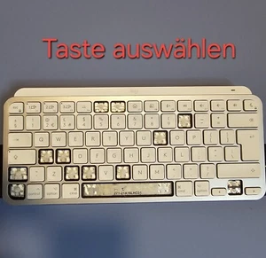 Ersatztasten Für Logitech MX Keys Mini Weiß Tasten. NUR TASTEN  - Bild 1 von 1
