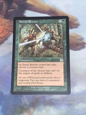 2002 MTG Steely Resolve Onslaught Regular RARE - Near Mint or Better - Image 1 of 4