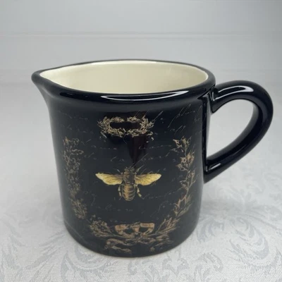 Taza crema cerámica abeja taza girasoles franceses negra 8 oz certificada internacional Foto 1 de 4
