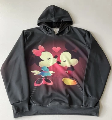 Mickey Mouse & Minnie Mouse Women's Sweatshirt Hoodie Size XXL Activewear - Image 1 of 4