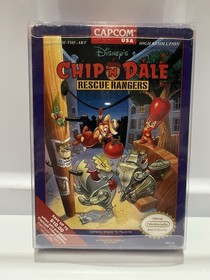 Chip 'n Dale: Rescue Rangers NES Complete CIB! Great Condition w/ RARE POSTER!