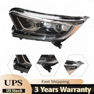 For 2017 2018 2019 2020 2021 Honda CR-V CRV Left LH Halogen W/ LED Headlight OEM - Imagem 1 de 4