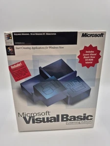 Microsoft Visual Basic Learning Edition Version 5.0 Brand New Sealed - Picture 1 of 7