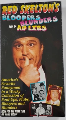 Red Skelton's Bloopers Blunders and Ad Libs VHS - Image 1 of 4