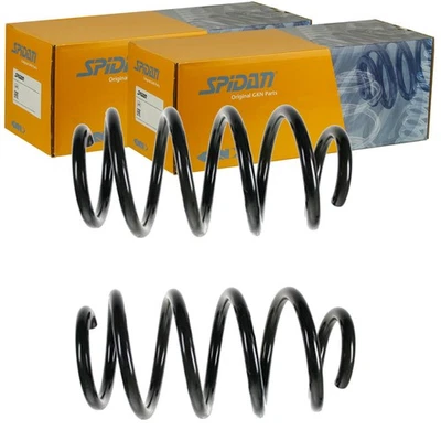 2X SPIDAN REAR SUSPENSION SPRINGS SET FITS DACIA LOGAN LADA LARGUS - Image 1 of 3