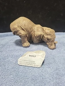 Rare Vintage 1987 The Herd "WOOLY" Elephant Sculpture by Martha Carey! - Picture 1 of 9