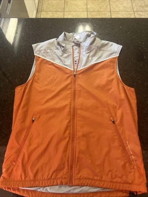 Chaleco de golf ligero Nike Bowerman Series talla mediana naranja quemado bolsillos para correr para hombre” Foto 1 de 4