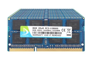 DUOMEIQI 8GB 2RX8 PC3-12800 Memory RAM 1.5V DDR3 1600Mhz Laptop CL11 SODIMM - Picture 1 of 11