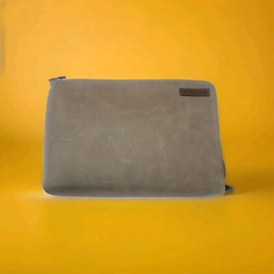 Waterfield SF Bags Laptop Padded Case :BrownColor : Waxed Canvas:Up to 13 inches - Image 1 of 4