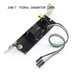 SPDIF Optical and RCA Out Plate Cable Bracket For ASUS MSI Gigabyte Motherboard - Picture 1 of 5