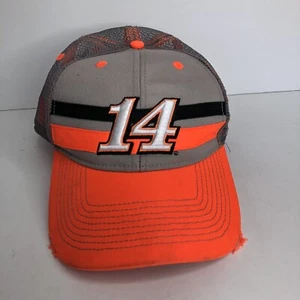 Mütze Kappe Tony Stewart Bass Pro Shops #14 Nascar bestickt verstellbar Distress - Bild 1 von 6