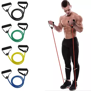 Resistance Bands with Handles – Full-Body Workout Bands for Strength Training - Picture 1 of 3