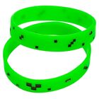 Mine Computer Game Creeper Armband Wristband Party Favour Zombie Gift New 2/5pcs