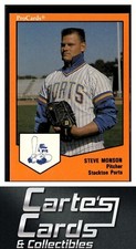 Steve Monson 1989 ProCards Minor League Team Sets #384  Stockton Ports