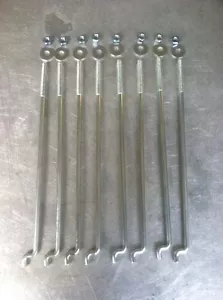 Club Car DS Electric Golf Cart Battery Hold Down Rods,Nuts,Washers Sets 81 & Up - Picture 1 of 2