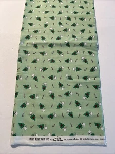 Moda MERRY MERRY SNOW DAYS BUNNY HILL Designs Quilt Fabric CHRISTMAS 1 Yard - Picture 1 of 4