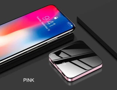 Banco de alimentación portátil USB doble ultradelgado de 10000 mAh cargador de batería externo de respaldo Foto 1 de 4