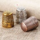 Dressmakers Vintage Metal Finger Thimble Protector Sewing Needle Shield