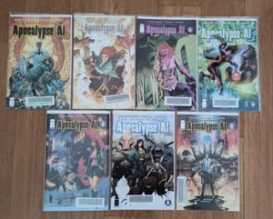 Lote de 7 cómics de Joe's Comics imagen IA Apocalypse Full Run With Variants - Imagen 1 de 3