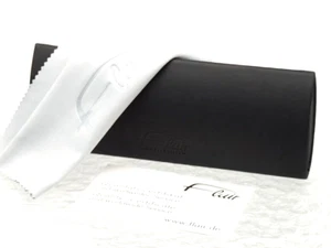 FLAIR ESTUCHE DE GAFAS NEGRO Estuche de gafas Estuche Caja de gafas FUNDA RÍGIDA HARDCASE - Imagen 1 de 6