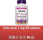 90 T Folic Acid 1 mg Woman's health - Webber Naturals