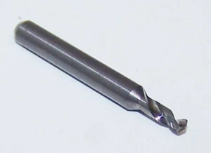 #46 (.0810") CARBIDE DRILL SHORT 1" OVERALL LENGTH KEMMER - Picture 1 of 1