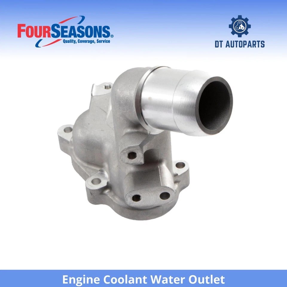 Para GMC Sierra 2500 HD 2011-2016 6,6 L V8 motor refrigerante salida de agua 4 estaciones Foto 1 de 4