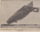 1915  --  DEPART DU ZEPPELIN QUI ATTERIT PAR ERREUR A LUNEVILLE EN AVRIL13 3C241