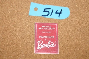 RE-MAKE REPRO Vintage Barbie Modern Art #1625 Inspired Accessory Program - Bild 1 von 1