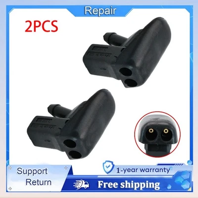 9T1Z-17603-A 2PCS Windshield Washer Nozzle For Ford Transit Connect 2010-2013 - Image 1 of 4