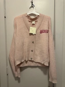 Wicked x Katie Kime Damen Strickjacke hellrosa, Gr. L, neu - Bild 1 von 7
