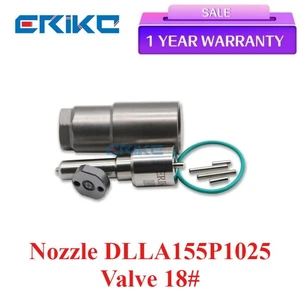ERIKC Injector 7780 7410 23670-39316 Overhaul Kit Nozzle DLLA155P1025 Valve 18# - Picture 1 of 6