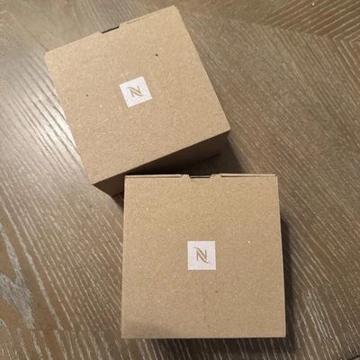 🔥 Новый - 2 x Nespresso Vertuo эспрессо чашки и блюдца комплект - доставка как можно скорее - Изображение 1 из 4