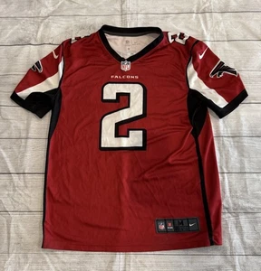 Matt Ryan #2 Atlanta Falcons Nike NFL Football Jersey Red On Field Size Medium - Picture 1 of 10