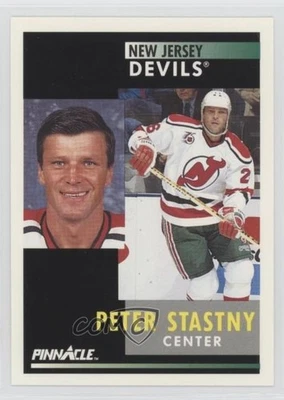 1991-92 Pinnacle Peter Stastny #266 HOF - Image 1 of 2