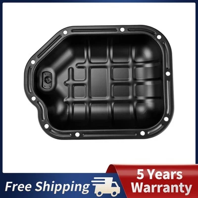 Cacerola de aceite de acero negro para Nissan Máxima 2000-2008 Murano 2003-2007 Quest 2004-2009 Foto 1 de 4