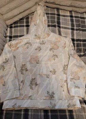 Sudadera con capucha camuflada con estampado de hojas de arce para mujer M sudadera con capucha Foto 1 de 2